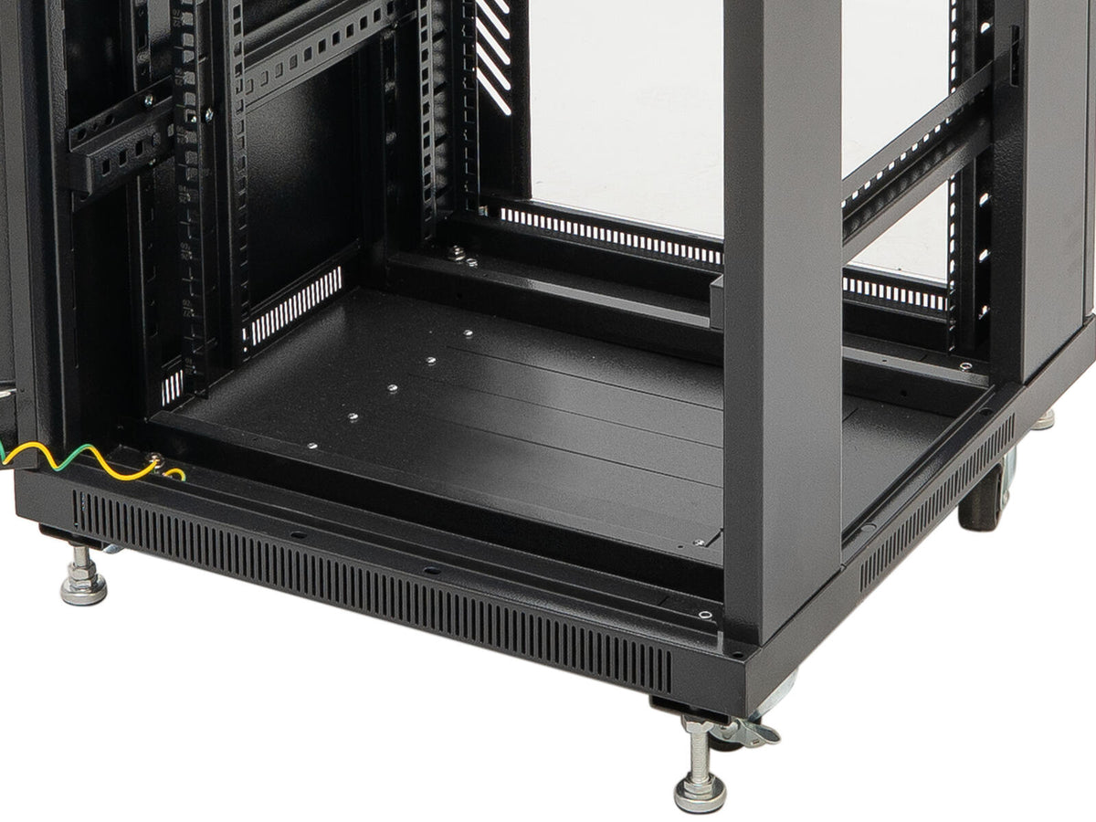 Roadinger SSC-36 Stahlschrank mit Glastür 36HE – Ansicht 8
