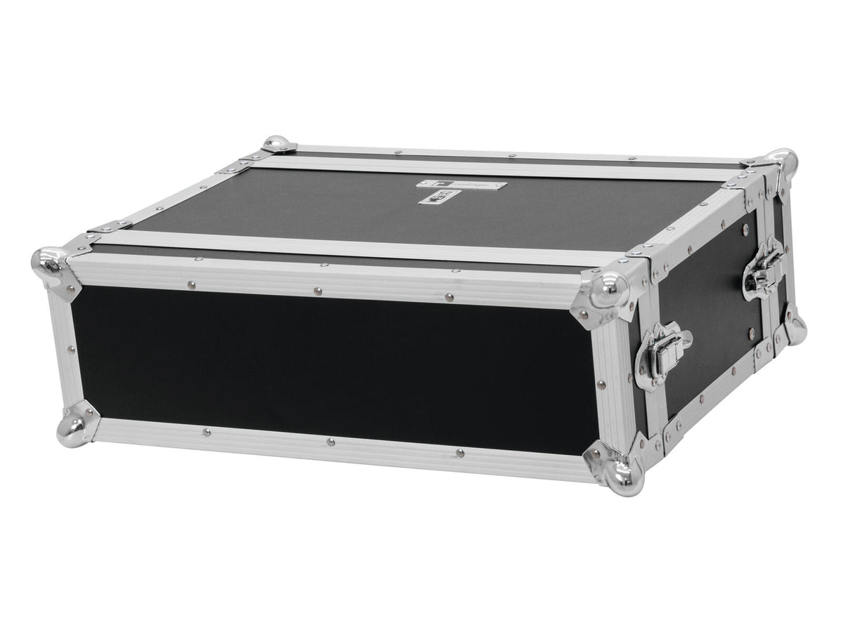 Roadinger Effektrack CO DD, 3HE, 24cm tief, schwarz – Ansicht 2
