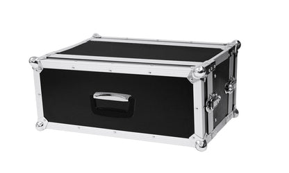 Roadinger Effektrack CO DD, 4HE, 24cm tief, schwarz