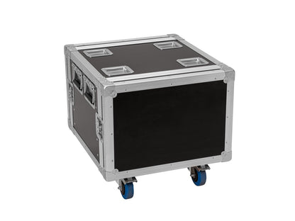 Roadinger Rack PRO 8HE 45cm mit Rollen – Ansicht 2