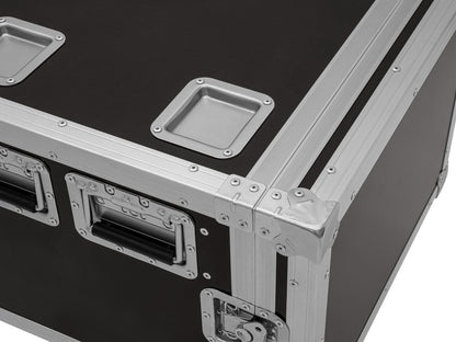 Roadinger Rack PRO 8HE 45cm mit Rollen – Ansicht 4