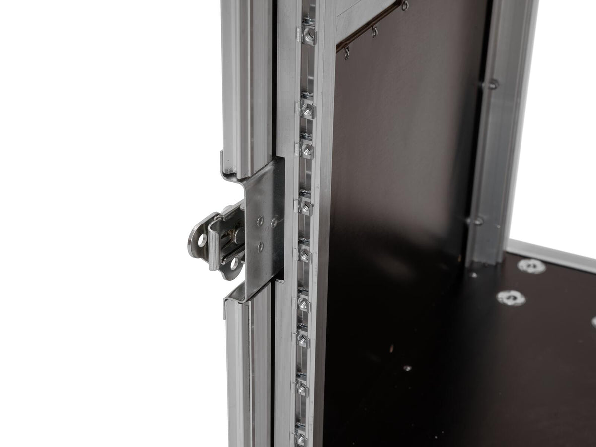 Roadinger Rack PRO 10HE 45cm mit Rollen – Ansicht 3