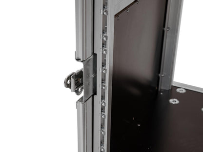 Roadinger Rack PRO 10HE 45cm mit Rollen – Ansicht 3