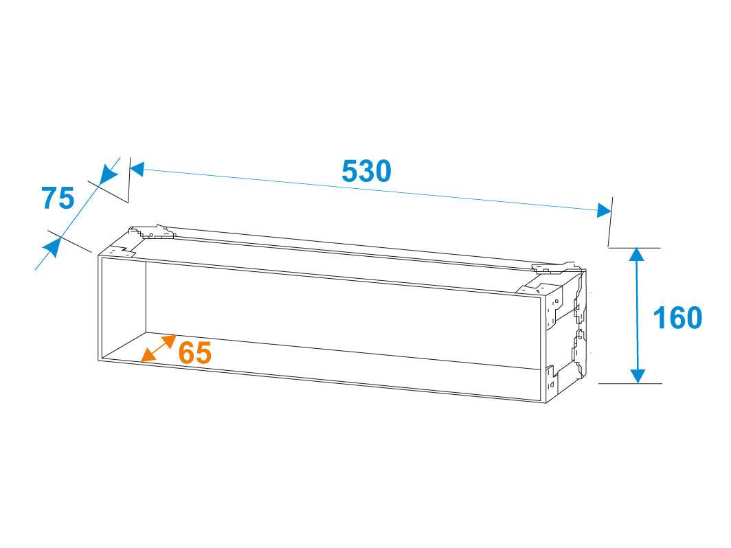 Roadinger Rack PRO 3HE 25cm – Ansicht 7