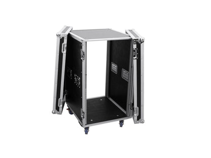 Roadinger Verstärkerrack PR-2ST, 18HE, 57cm mit Rollen – Ansicht 3