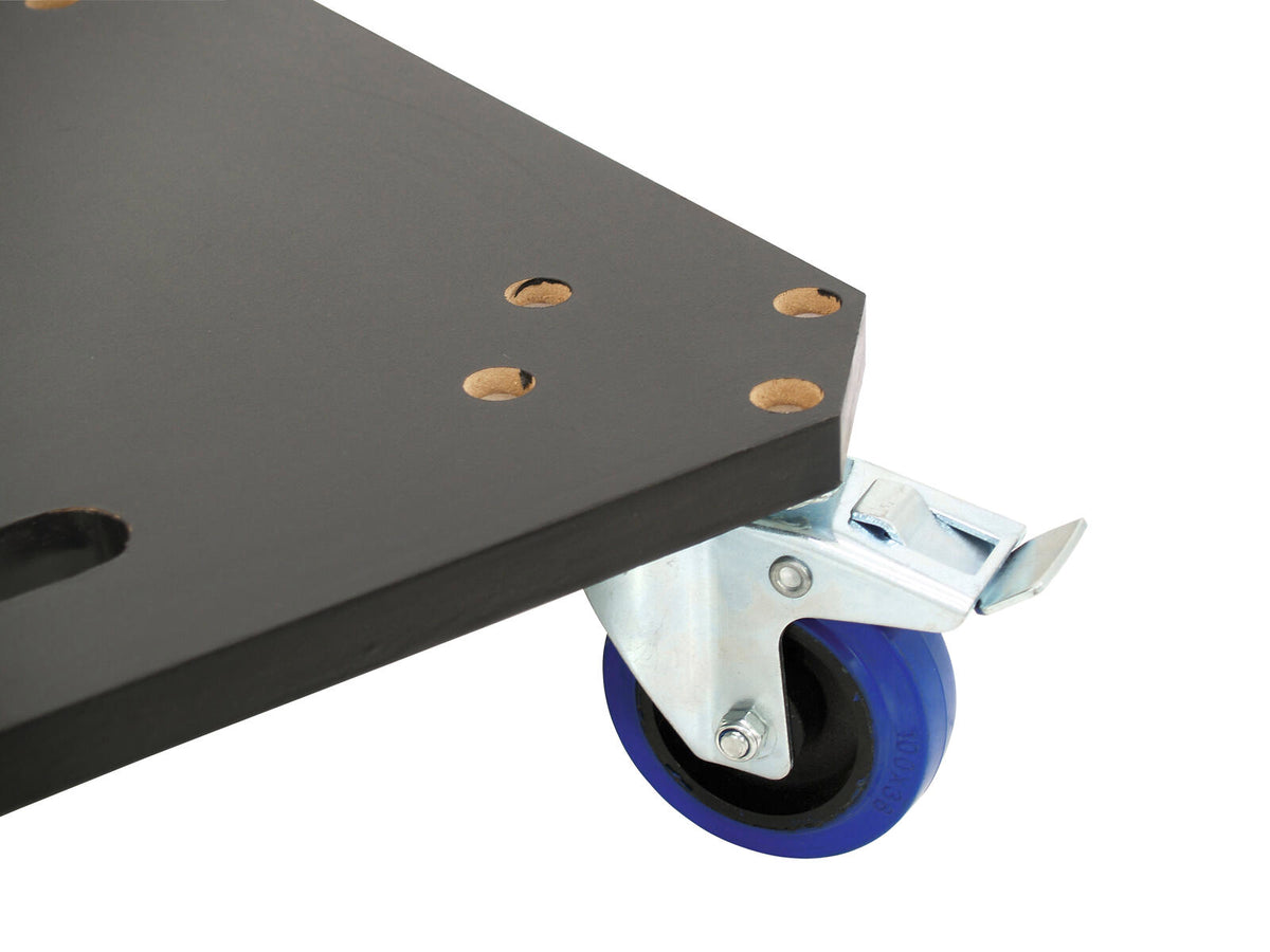 Roadinger Rollbrett aus MDF 4 Rollen 2 Bremsen – Ansicht 2