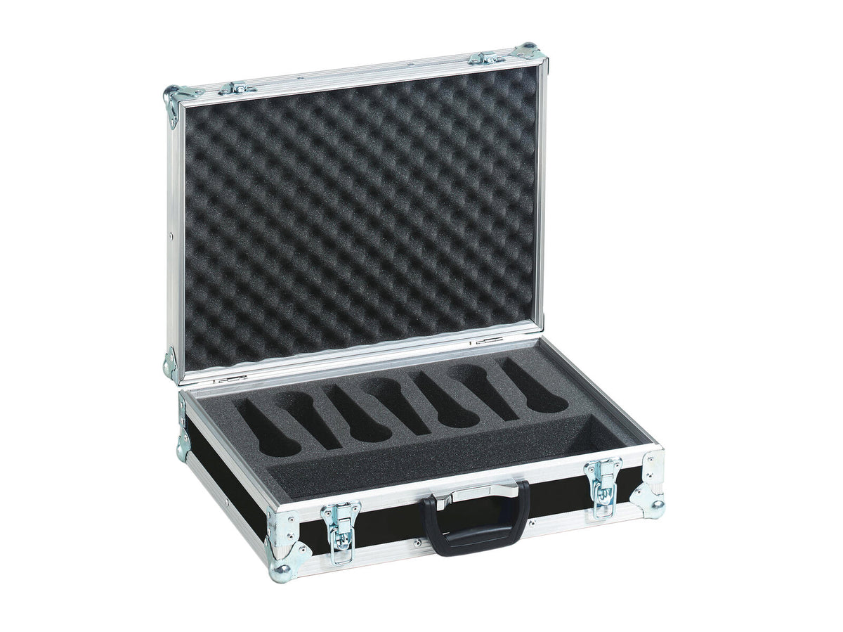 Roadinger Mikrofon-Case Road 7 Mikrofone schwarz