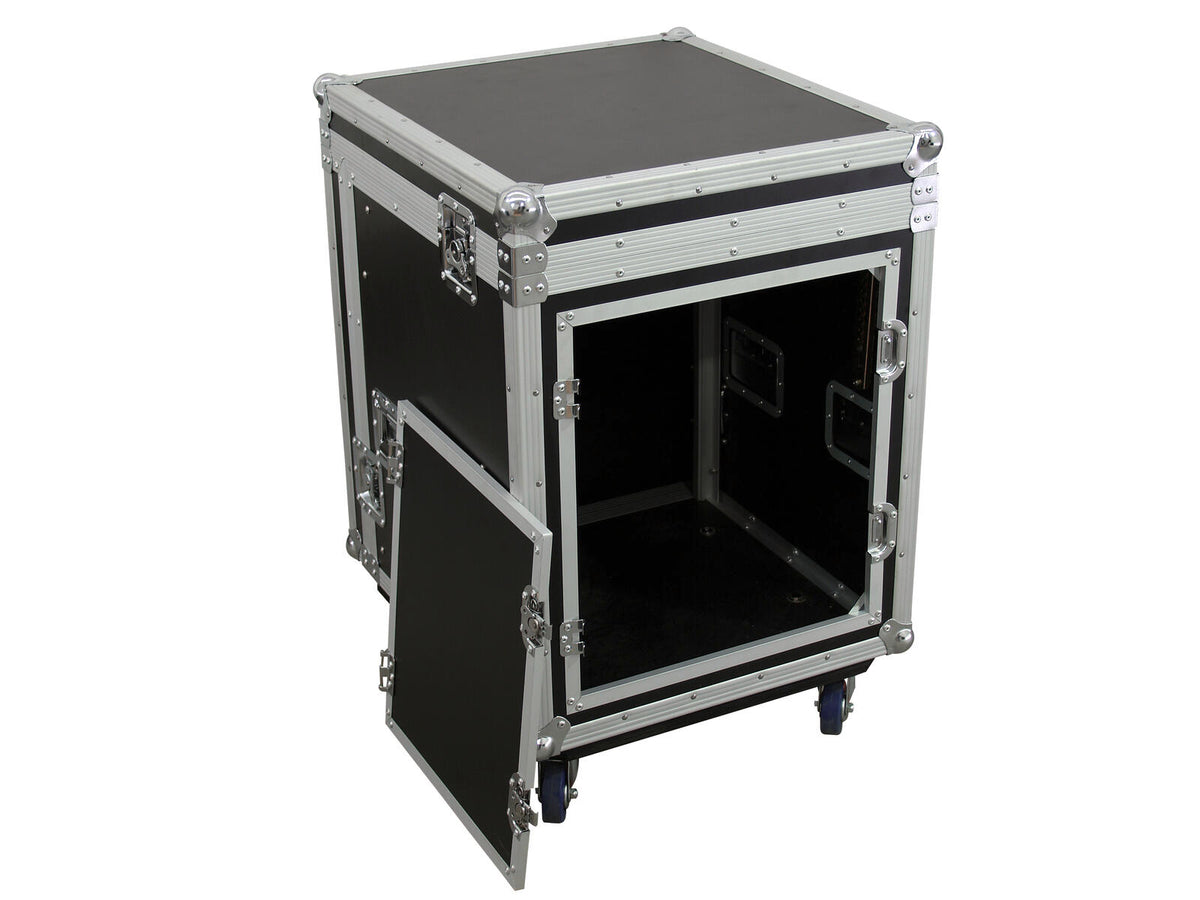 Roadinger Spezial-Kombi-Case Profi, 8HE mit Rollen – Ansicht 9