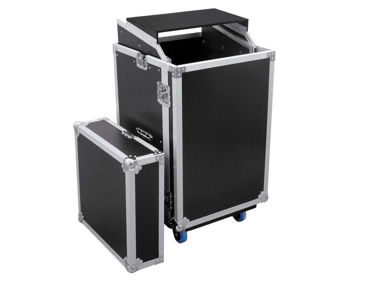 Roadinger Spezial-Kombi-Case LS5 Laptop-Rack, 17HE