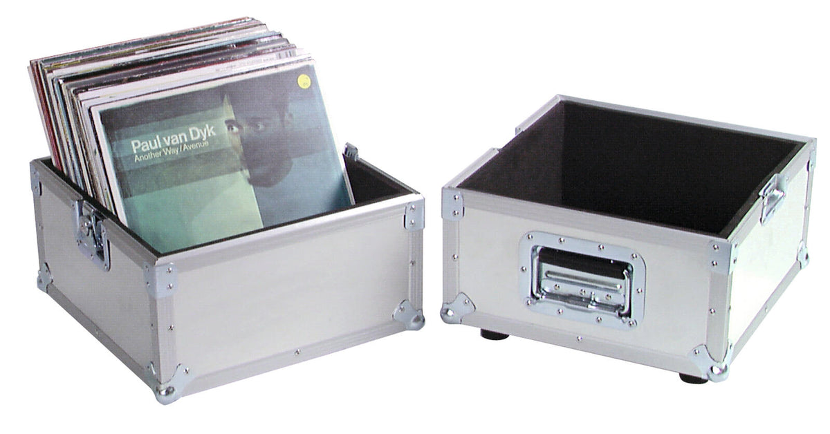 Roadinger Platten-Case Profi ALU 50/50, glatt, 100LPs – Ansicht 6