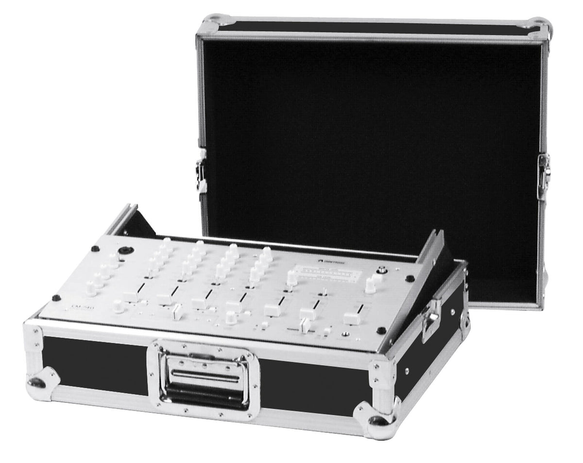 Roadinger Mixer-Case Profi MCB-19, schräg, sw, 8HE – Ansicht 3