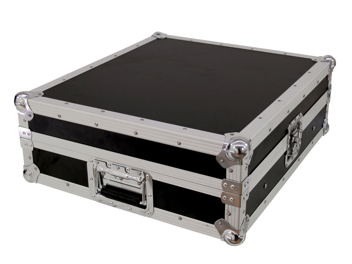 Roadinger Mixer-Case Profi MCB-19, schräg, sw, 12HE – Ansicht 6