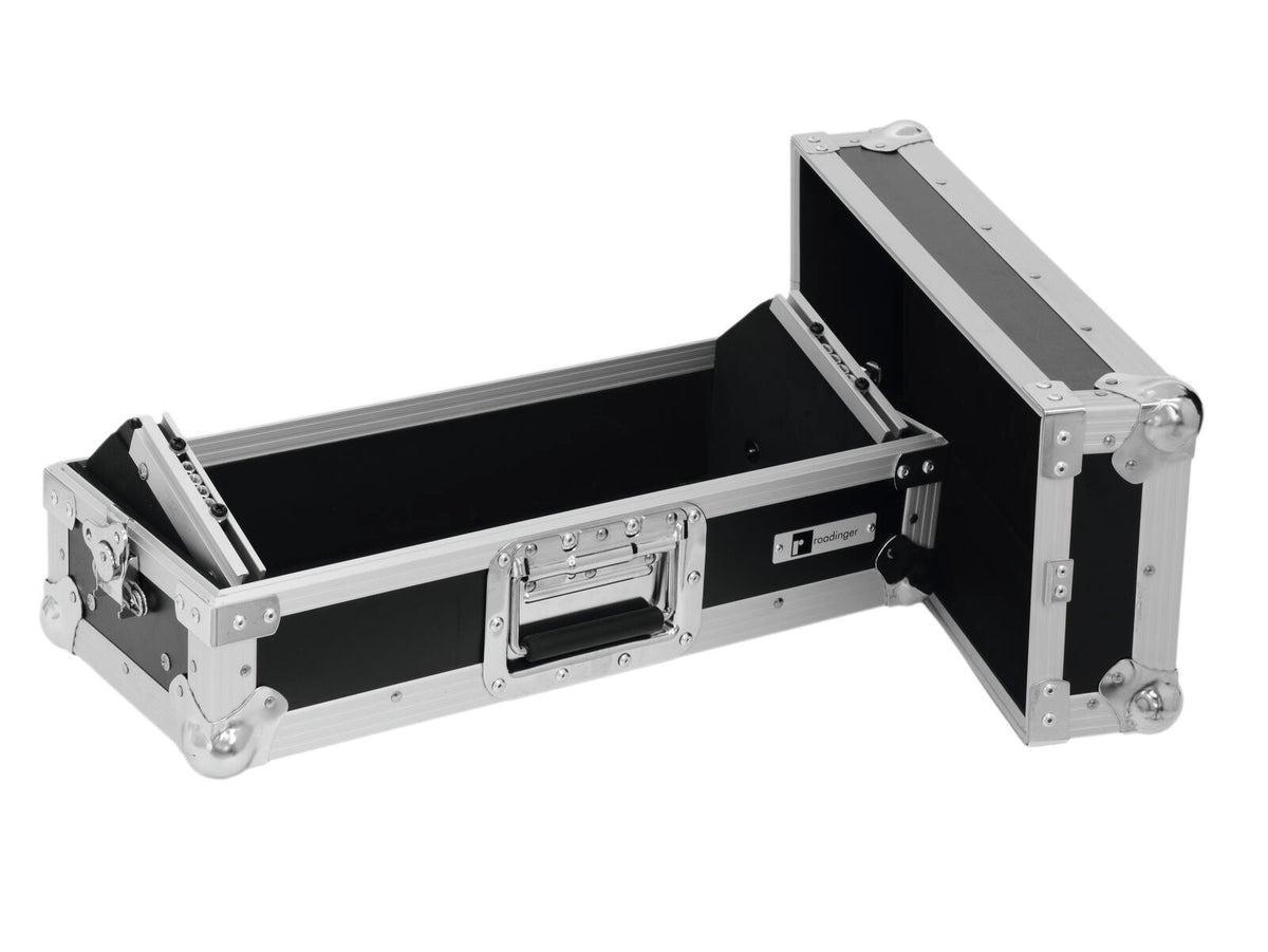 Roadinger Mixer-Case Profi MCA-19-N, 3HE, schwarz – Ansicht 2