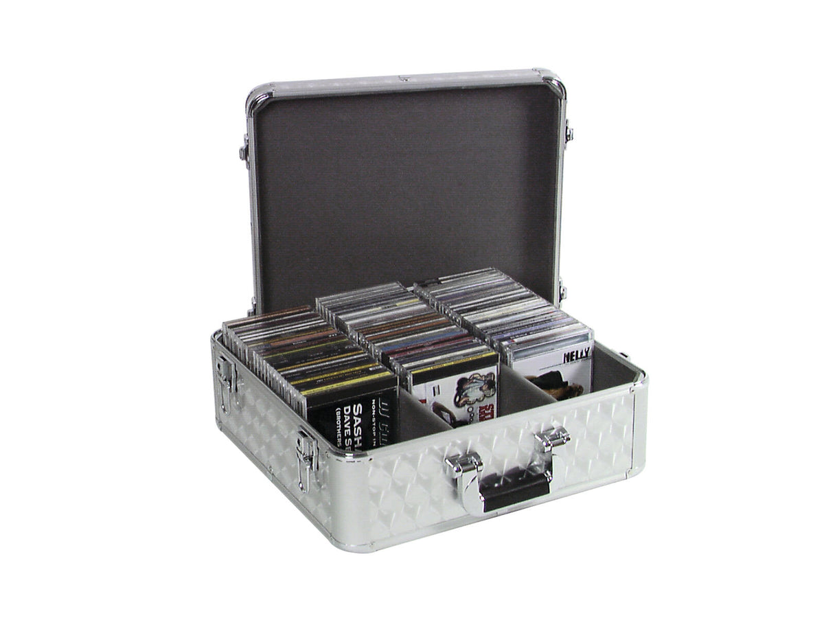 Roadinger CD-Case ALU poliert 100 CDs – Ansicht 2