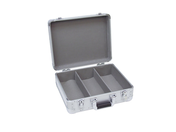Roadinger CD-Case ALU Digital-Booking abgerundet silber