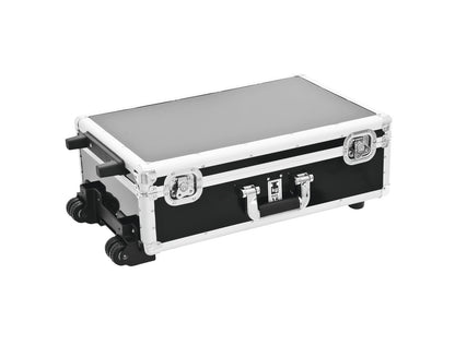 Roadinger CD-Case schwarz 120 CDs mit Trolley – Ansicht 3
