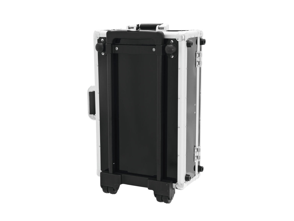 Roadinger CD-Case schwarz 120 CDs mit Trolley – Ansicht 4