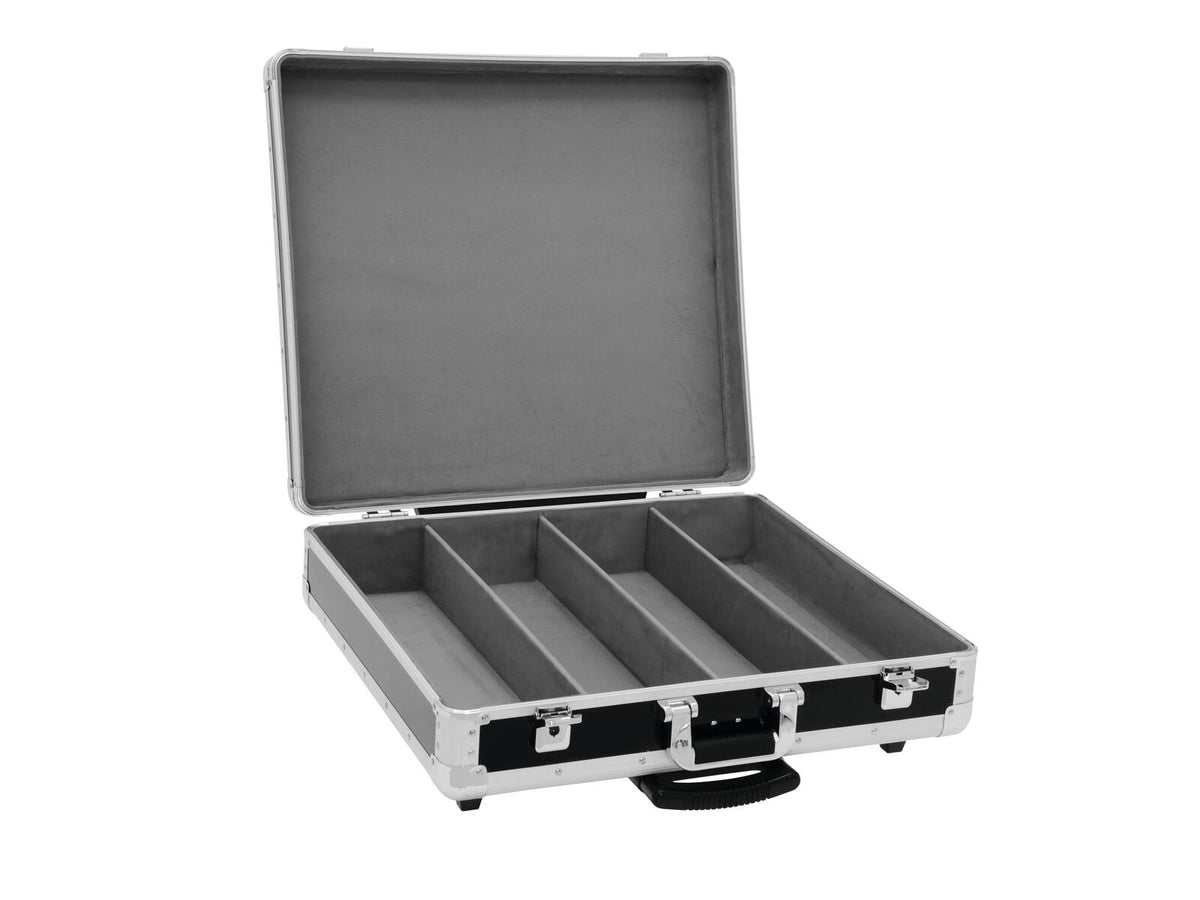 Roadinger CD-Case, schwarz, 200 CDs, mit Trolley – Ansicht 4
