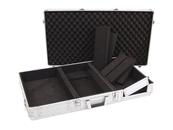 Roadinger Universal-Konsole DIGI-1 2xCD/1xM-10 silber