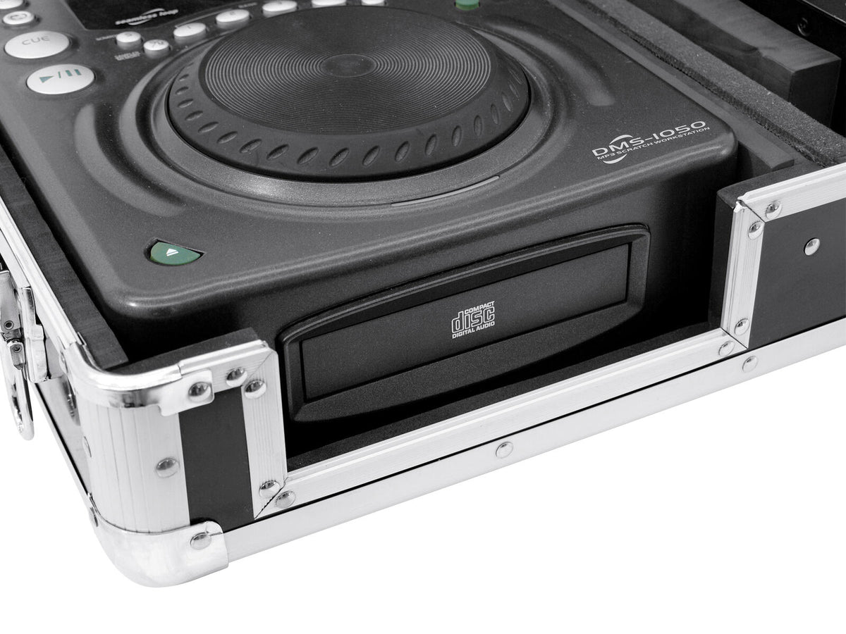 Roadinger Universal-Konsole DIGI-1 2xCD/1xM-10 sw – Ansicht 4