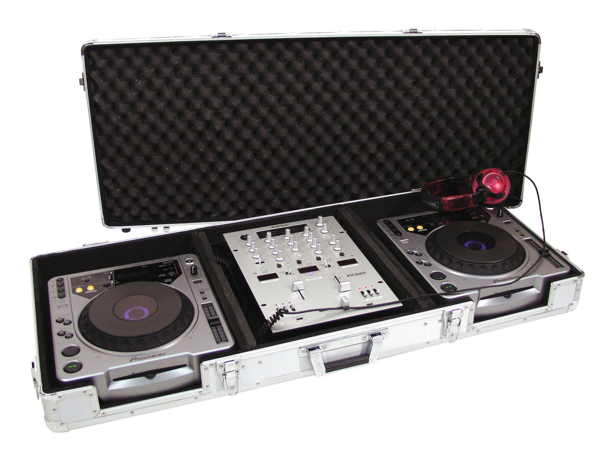 Roadinger Universal-Konsole DIGI-2 2xCD/1xM-12 sw – Ansicht 3