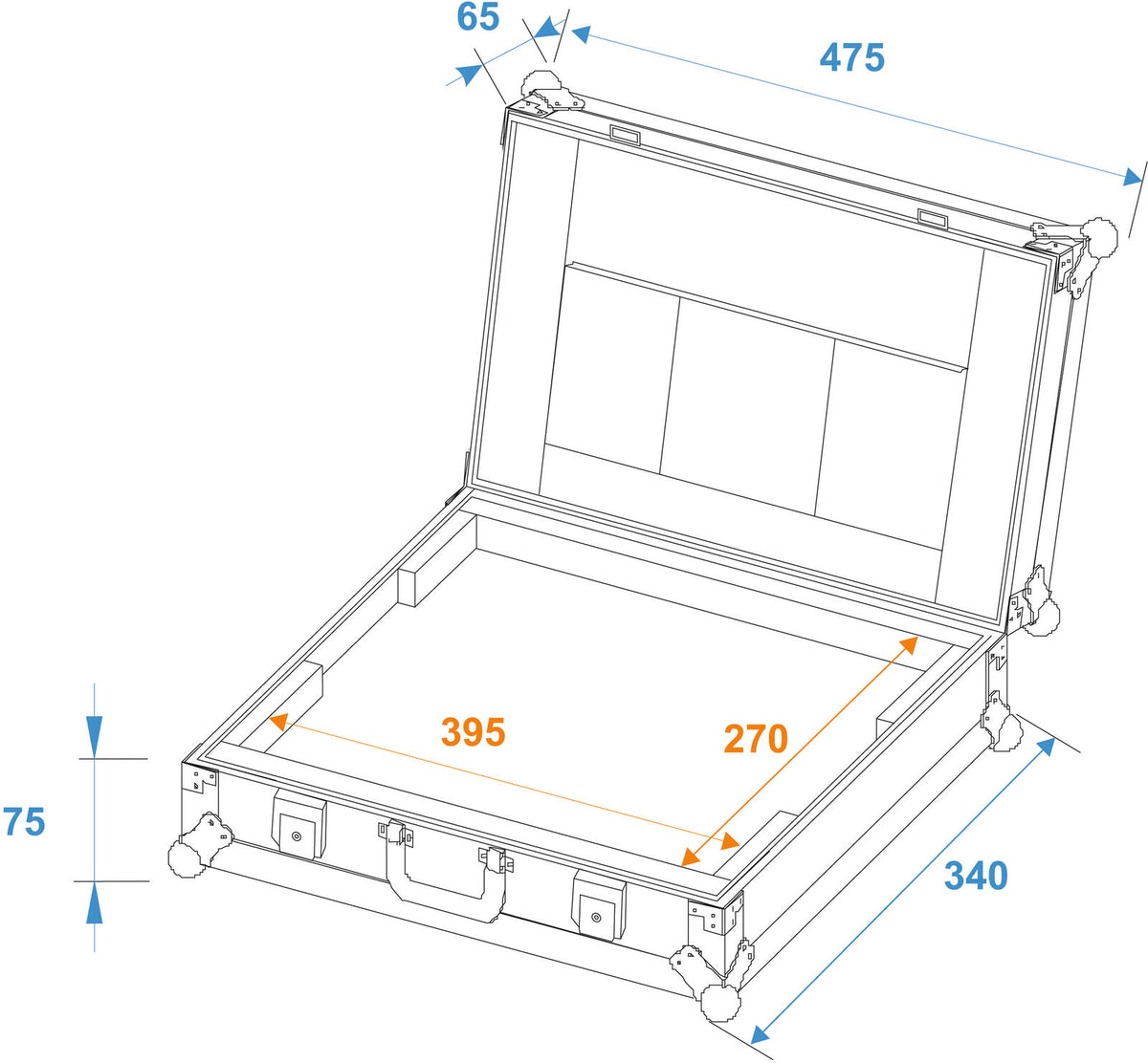 Roadinger Laptop-Case LC-17 – Ansicht 2
