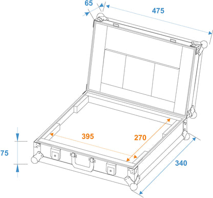 Roadinger Laptop-Case LC-17 – Ansicht 2
