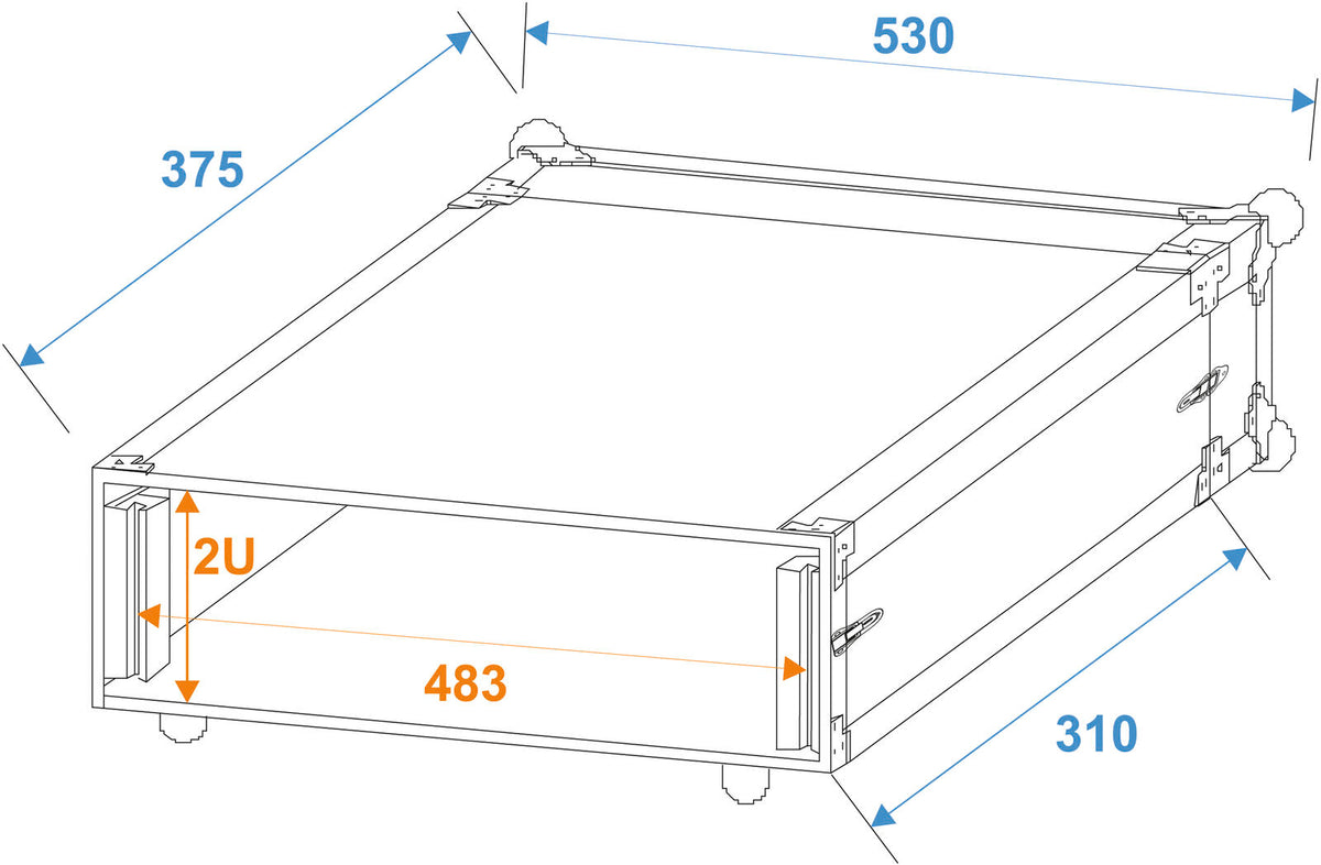 Roadinger Flightcase Funkmikrofon-Systeme – Ansicht 2