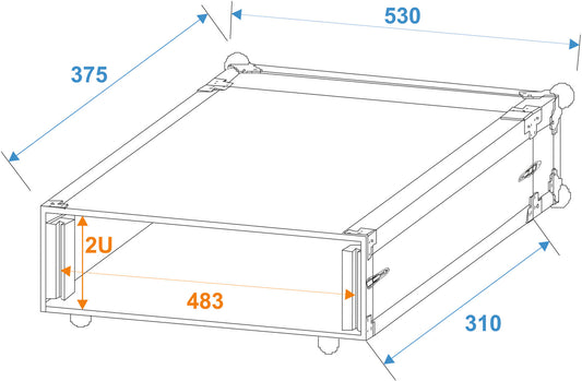 Roadinger Flightcase Funkmikrofon-Systeme – Ansicht 2