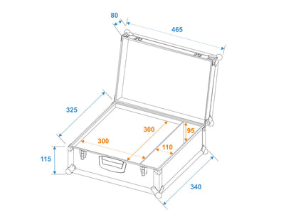 Roadinger Universal-Koffer-Case K-1 – Ansicht 2
