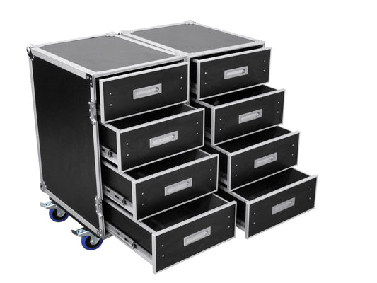Roadinger DD-2 Universal-Roadie-Case Double Drawer