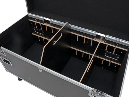 Roadinger TW-2 Universalcase PRO 120cm mit Rollen – Ansicht 7