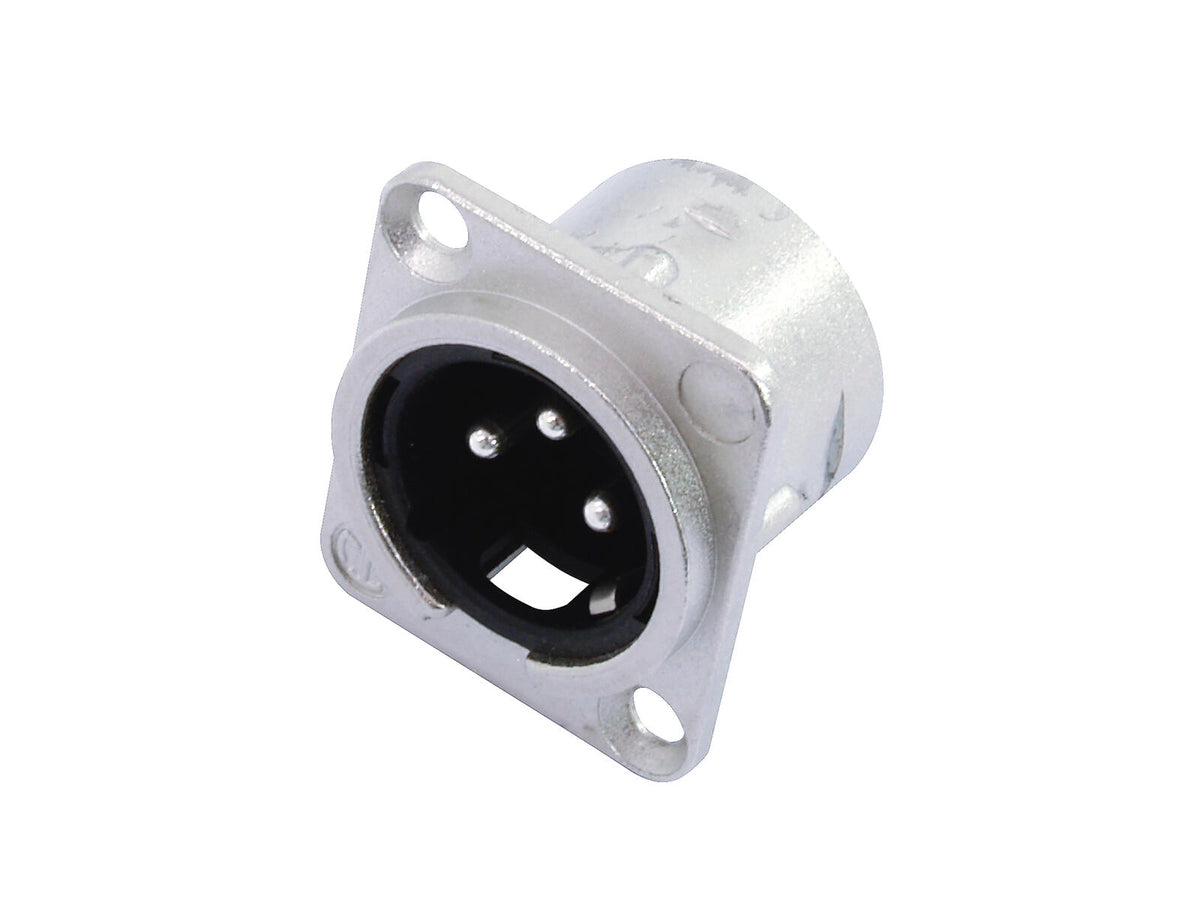 Neutrik XLR Einbaustecker 3pol NC3MDL-1
