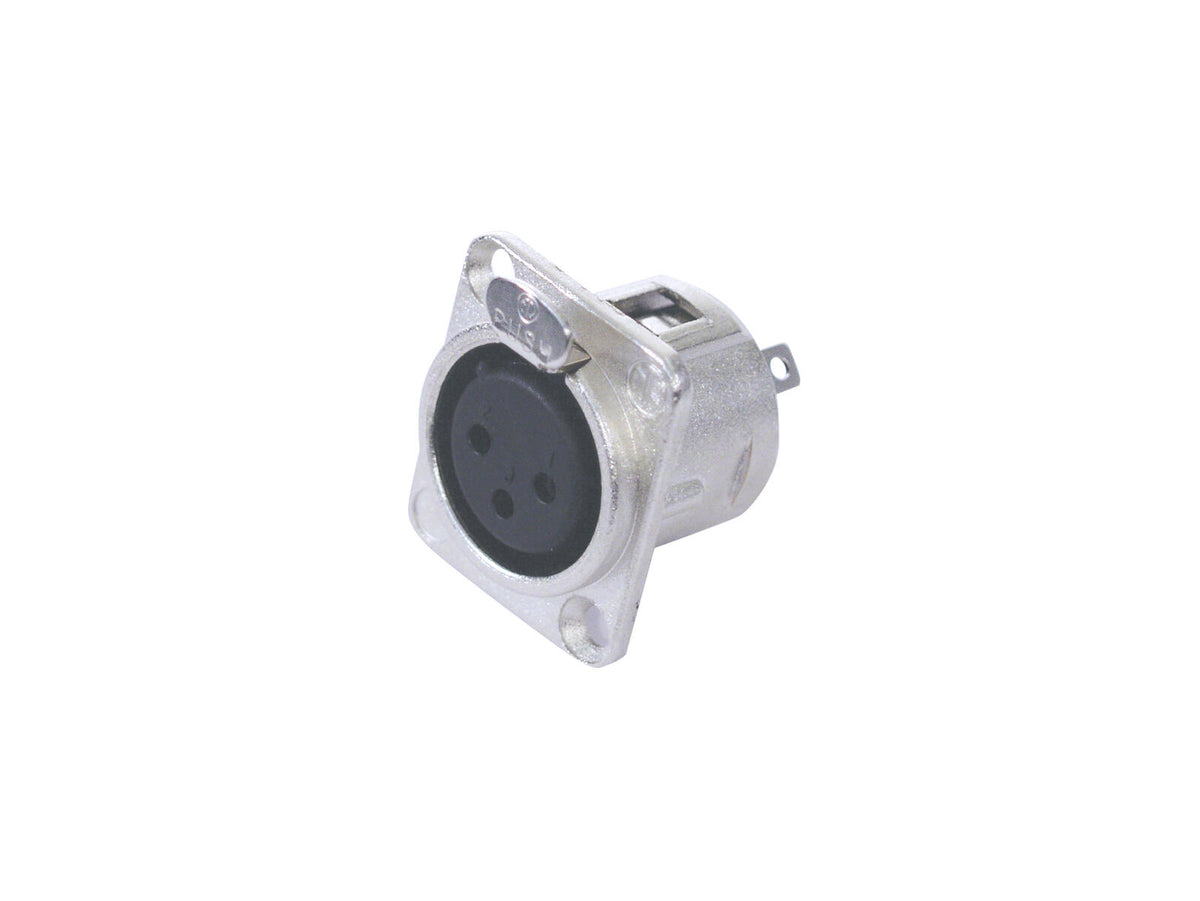Neutrik XLR Einbaubuchse 3pol NC3FDL-1 – Ansicht 2