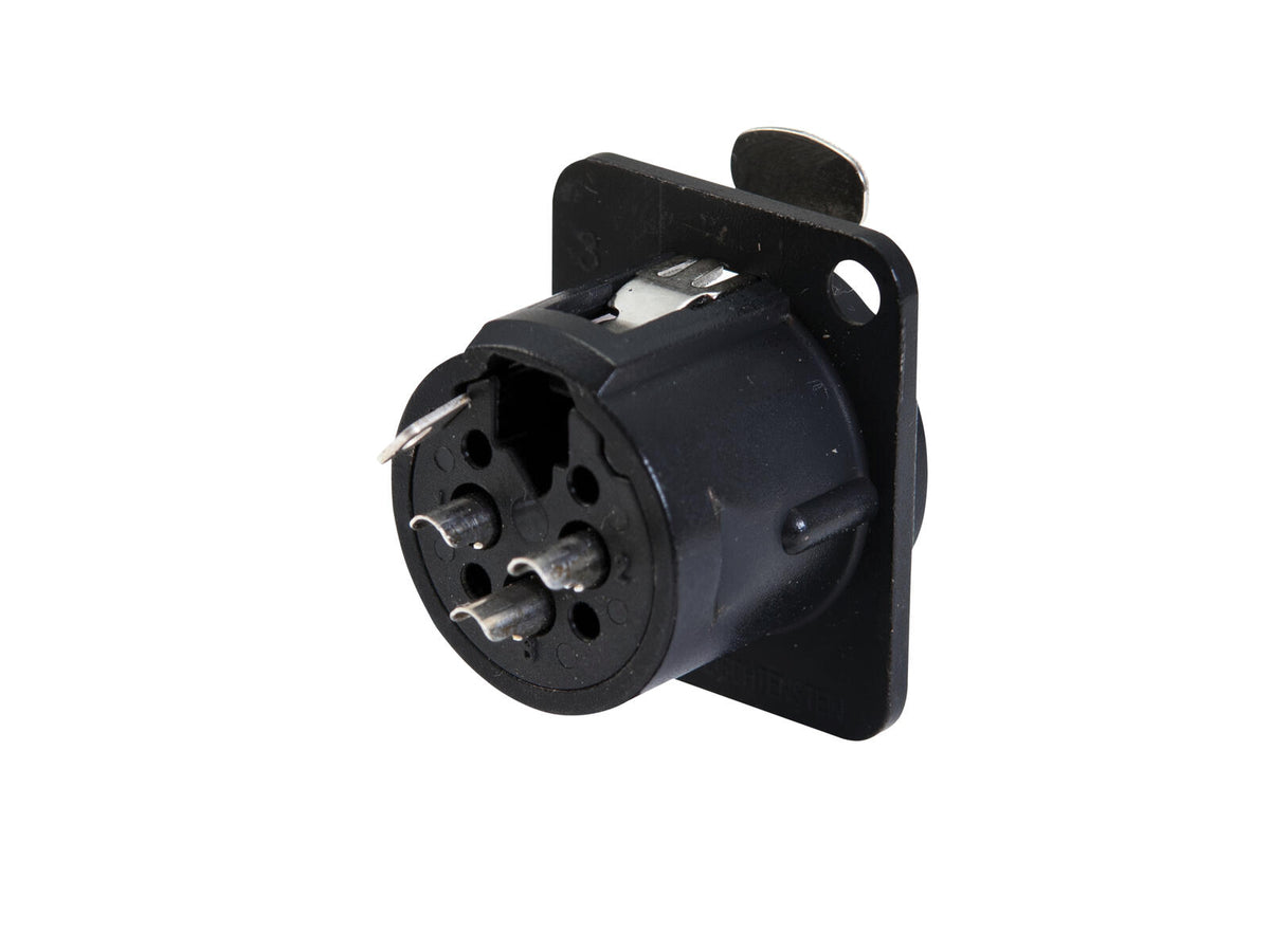 Neutrik XLR Einbaubuchse 3pol NC3FDL-1-BAG – Ansicht 2