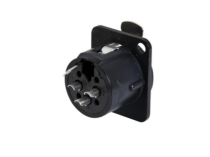Neutrik XLR Einbaubuchse 3pol NC3FDL-1-BAG – Ansicht 2
