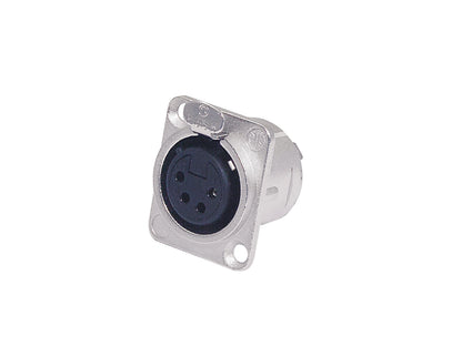 Neutrik XLR Einbaubuchse 4pol NC4FDL-1 – Ansicht 4