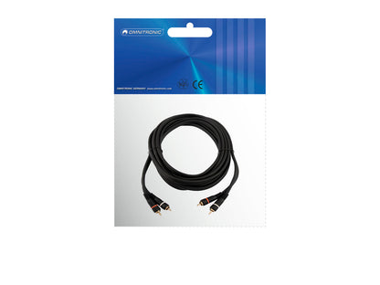 Omnitronic Cinch Kabel 2x2 3m – Ansicht 3