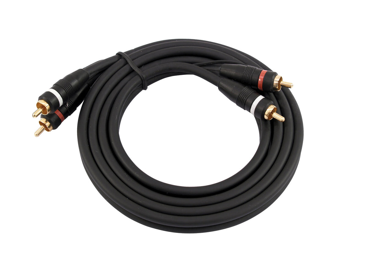 Omnitronic Cinch Kabel 2x2 Erdung 1,5m – Ansicht 2