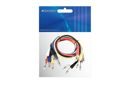 Omnitronic Klinkenkabel 6,3 Patchcord stereo 6x0,9m – Ansicht 3