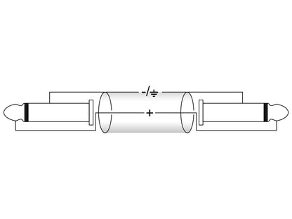 Omnitronic Klinkenkabel 6,3 mono 1m sw – Ansicht 4