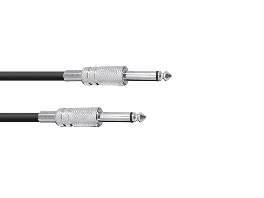 Omnitronic Klinkenkabel 6,3 mono 6m sw