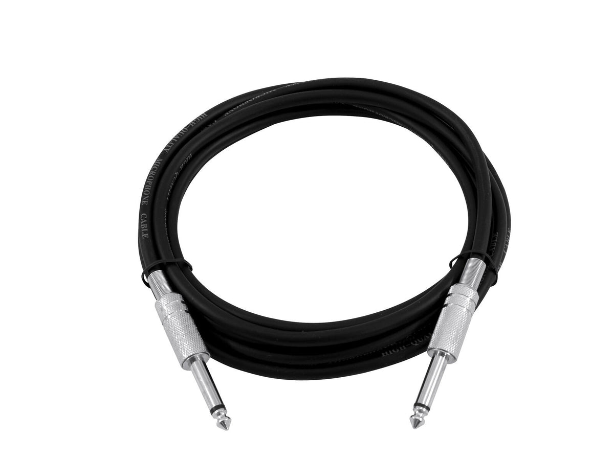 Omnitronic Klinkenkabel 6,3 mono 6m sw – Ansicht 2