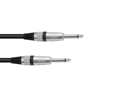 Omnitronic Klinkenkabel 6,3 mono 1,5m sw ROAD