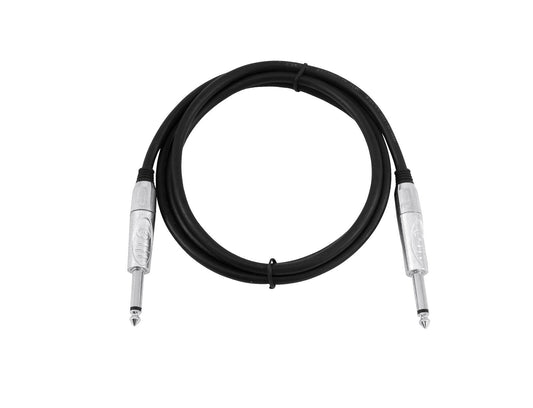 Omnitronic Klinkenkabel 6,3 mono 3m sw ROAD – Ansicht 2