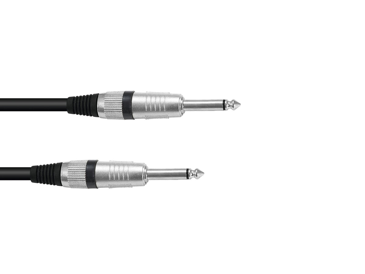 Omnitronic Klinkenkabel 6,3 mono 6m sw ROAD