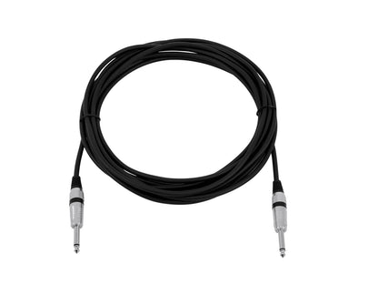 Omnitronic Klinkenkabel 6,3 mono 6m sw ROAD – Ansicht 2