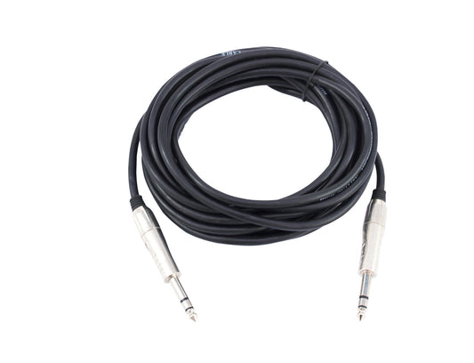 Omnitronic Klinkenkabel 6,3 stereo 6m sw ROAD – Ansicht 2