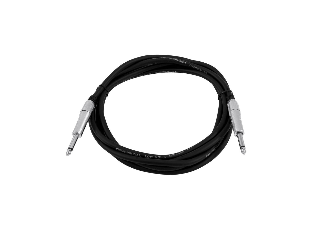 Omnitronic Lautsprecherkabel Klinke 2x1,5 1,5m sw – Ansicht 2