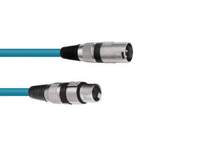 Omnitronic XLR Kabel 3pol 3m bl